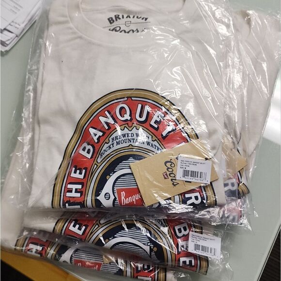 Brixton Tan Short Sleeve Tee - Picture 2 of 2